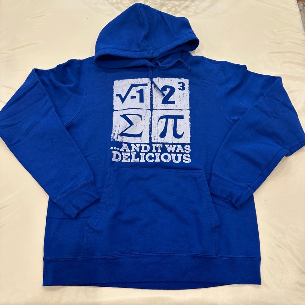 “I 8 Sum Pi And It Was Delicious” Math Joke Hoodie - image 2